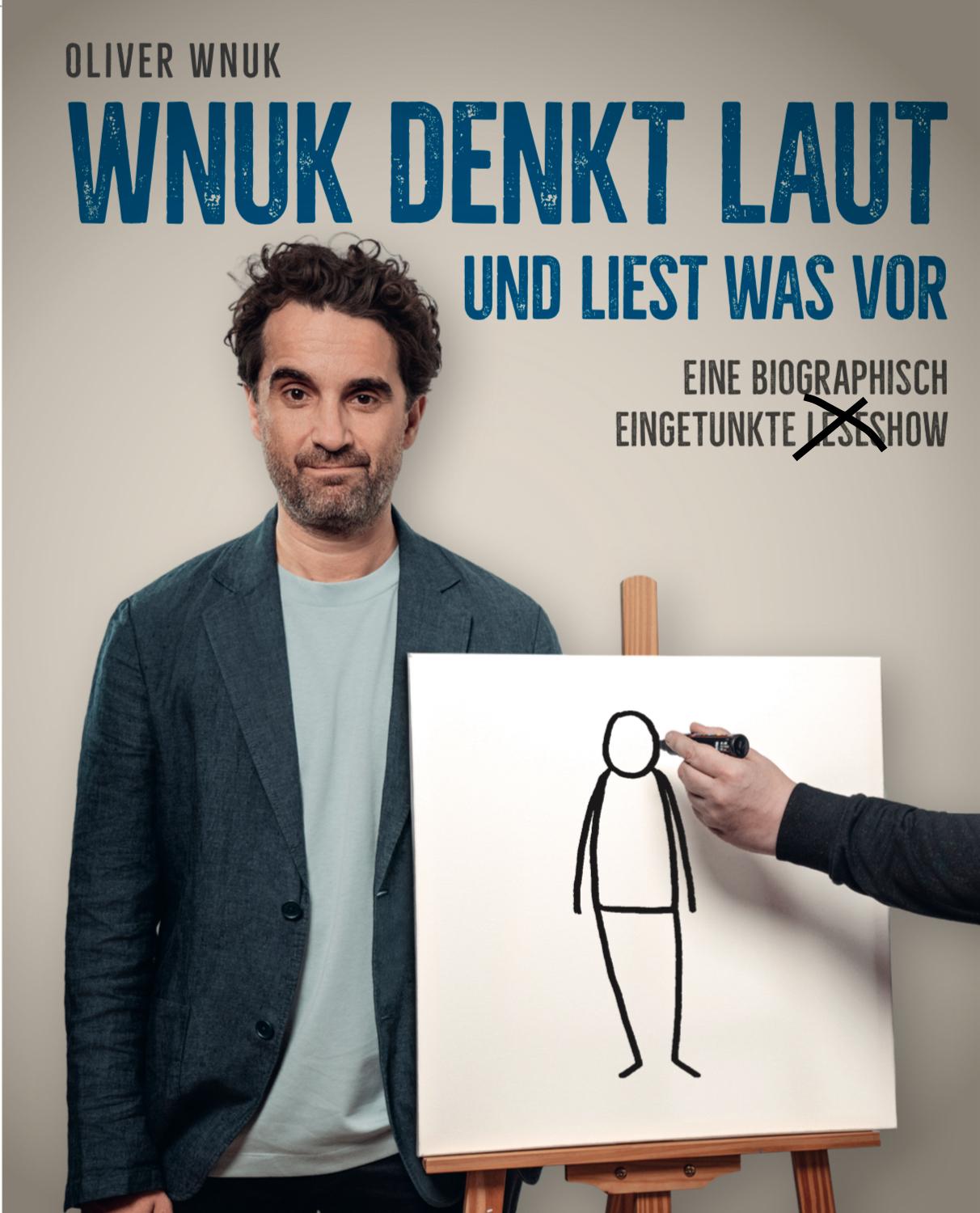 "Wnuk denkt laut und liest was vor"  - die biographisch eingetunkte (Lese)Show 
